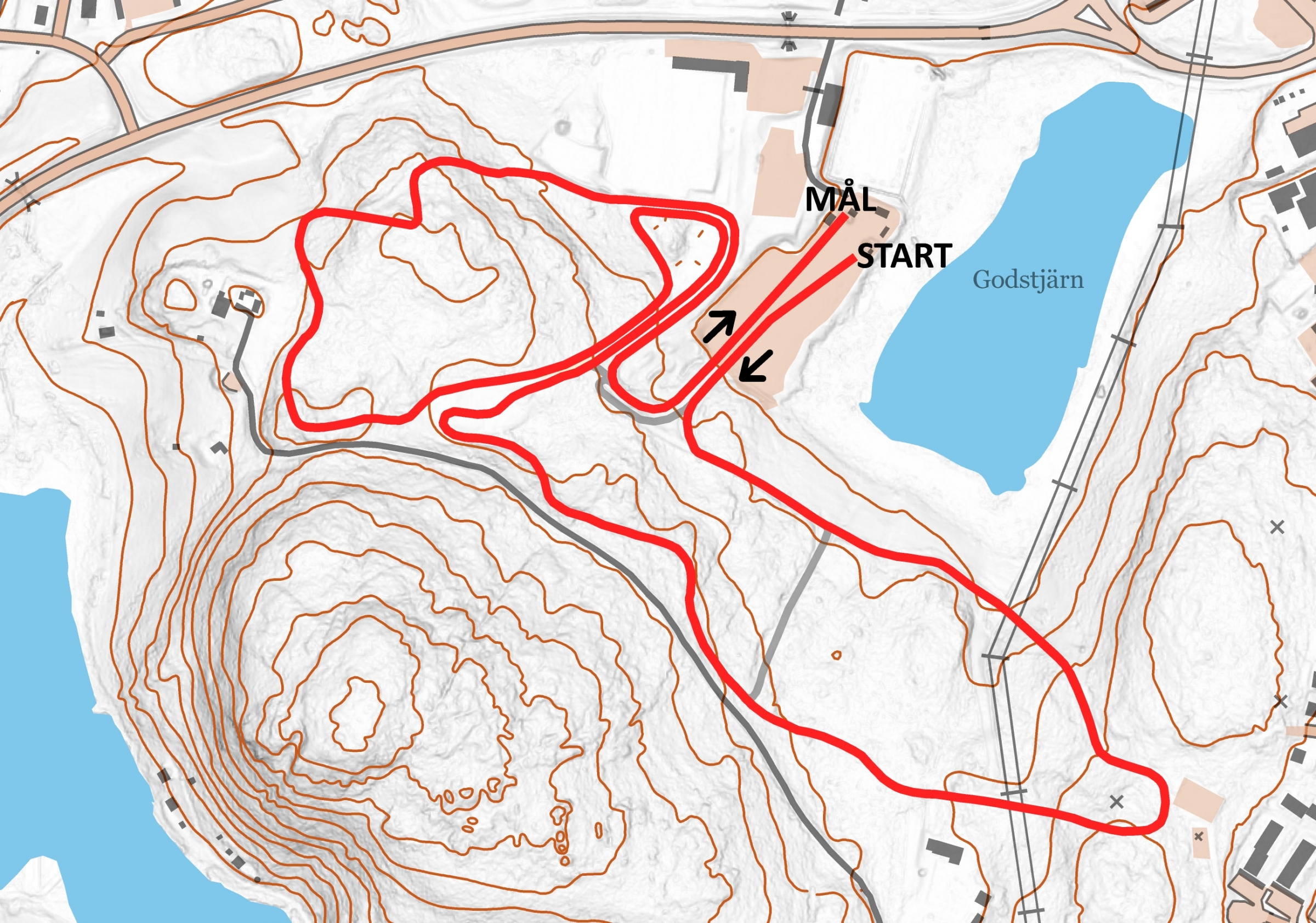 3,5 km slinga